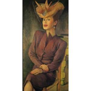   Rivera   24 x 48 inches   Portrait of Adalgisa Nery