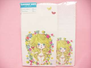 Ado Mizumori Girl Letter Set / Made in Japan Stationary / Stationery 