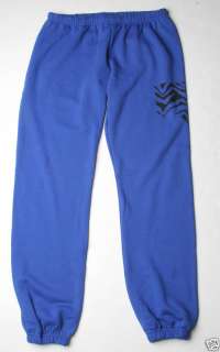 Primp Zebra Sweatpant (M) Blue  