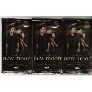  NECA Twilight New Moon Movie Trading Cards 3 Packs Toys 