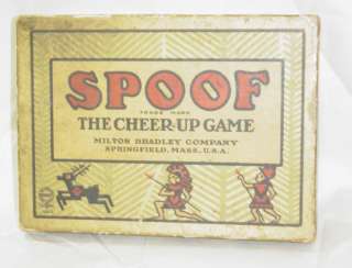 Antique Spoof the Cheer Up Game Milton Bradley 1918  