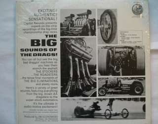 The BIG SOUNDS of the DRAGS DRAG RACING HOT ROD USA ORIG 1963 STEREO 