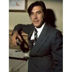  Brian Ferry Roxy Music Holding Glass of Wine, December 