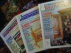 Nov/Dec 1990 Vtg Magazine Woodworkers Journal Patterns