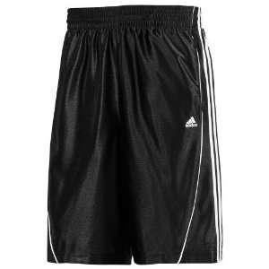  Adidas Mens Basic 3 Stripe Shorts Black 2XL Sports 