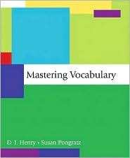 Mastering Vocabulary, (0321410726), D. J. Henry, Textbooks   Barnes 