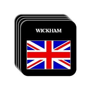  UK, England   WICKHAM Set of 4 Mini Mousepad Coasters 