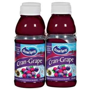 Ocean Spray Cran Grape Juice 4   12 oz  Grocery & Gourmet 