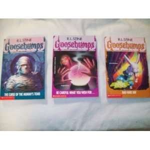  Goosebumps   3 papercover books 