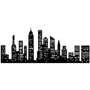  Graphique Home Decal, Cityscape Baby