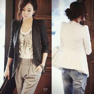 AB352 Korea Women Career OL Slim Suit Coats Jackets  