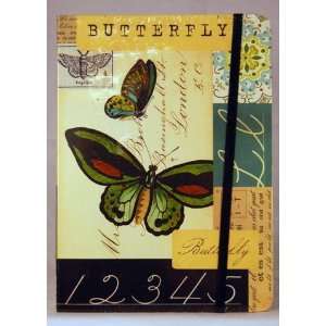  Cavallini   Butterfly Journal Large   5 x 7   Office 