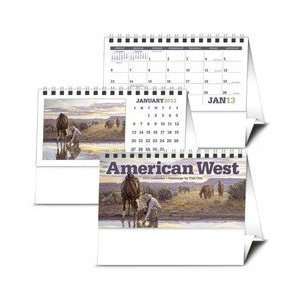   4261    American West by Tim Cox Desk Calendar
