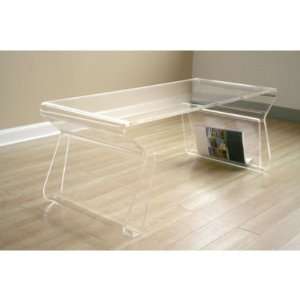  Clear Coffee Table by Wholesale Interiors 