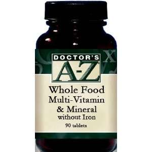  Whole Food, Multi Vitamins & Multi Mineral without Iron Health 