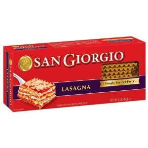 San Giorgio Lasagna   12 Pack Grocery & Gourmet Food