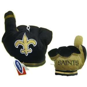   Orleans Saints Officially Licensed Plush Fan Finger