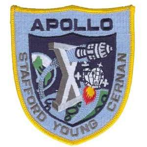  Apollo X Stafford Young Cernan 4.5 x 3.5 Embroidered 
