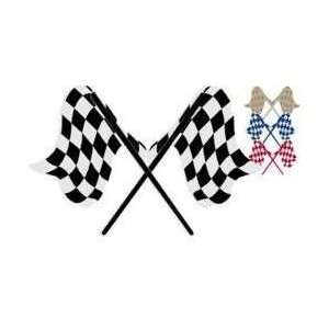  Checkered Flags vinyl graphic decal Automotive