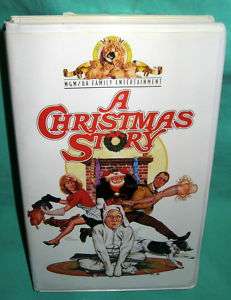 Christmas Story VHS Peter Billingsley Melinda Dillon  