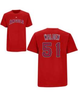 Jordan Walden Los Angeles Angels Of Anaheim Player Shirt By Majestic