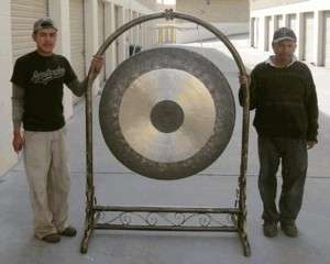 40 Inch Chau Gong on Big Beauty Stand  
