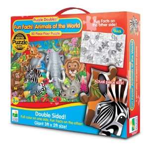  The Learning Journey Puzzle Doubles Fun Facts (Animals of 