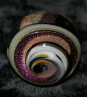 collector quality art glass kaleidoscope marble dichro reversal 