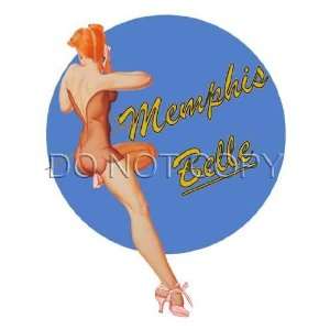   WWII Pinup GIRL Memphis Belle Nose art decals #97 Musical Instruments