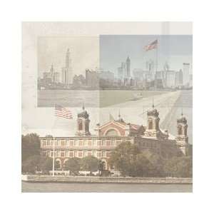  Ellis Island Collection   12 x 12 Paper   Ellis Island Collage Arts