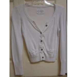  Aeropostale Cream Button down Cardigan Size L Everything 