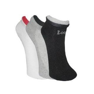   Lee Riders Ultra Soft Athletic Crew Socks   Black, Grey & White by Lee