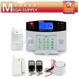 Wireless Home House GSM Security Burglar Alarm System  