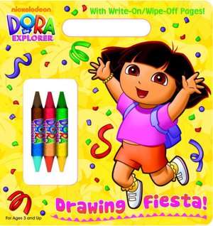   Discover with Dora Books & Magnetic Playset by Reader 