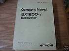Hitachi EX50U ZTS Compact Excavator Parts Books / Catalogs / Manuals