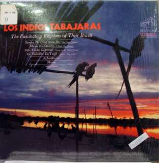 LOS INDIOS TABAJARAS fascinating rhythms of brazil LP  