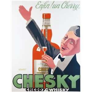  Whiski Chesky   Poster by Delavat (28x36)