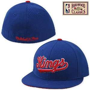   Sacramento Kings Hardwood Classics Logo Fitted Hat