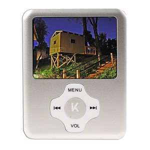  8GB USB 2.0 MP4// FM/Voice w/1.8 LCD (Silver)  