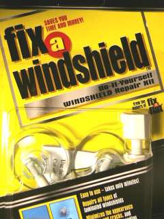 fix a windshield   do it yourself  Windshield Repair kit