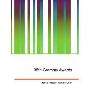  35th Grammy Awards Ronald Cohn Jesse Russell Books