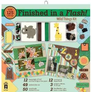   In A Flash Page Kit 12X12 Wild Things   631614 Patio, Lawn & Garden