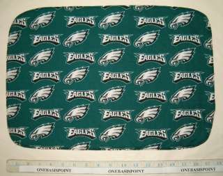 PLACEMAT MADE W PHILADELPHIA EAGLES NFL FABRIC NEW  
