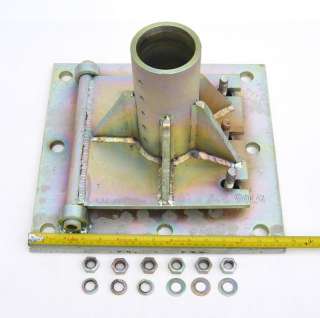   Pole Tower Mounting Base Foundation for Wind Turbine Generator System