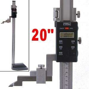 20 (500mm) HEIGHT GAGE DIGITAL ELECTRONIC INCH/METRIC INSPECTION 