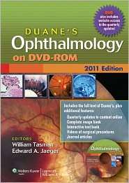 Duanes Ophthalmology on DVD ROM, 2011 Edition, (1451112173 