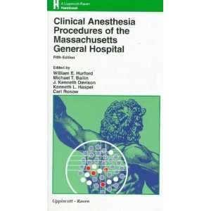  Clinical Anesthesia Procedures of the Massachusetts General 