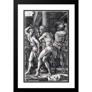  and Double Matted Flagellation (Engraved Passion)
