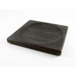  Wooden Spinning Top Base   Black Toys & Games
