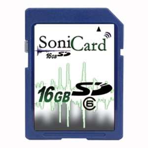  Sonic Sense 16 GB SD Card Class 6 16 gigabyte Electronics